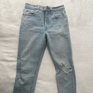 levis 501 skinny w25 l26